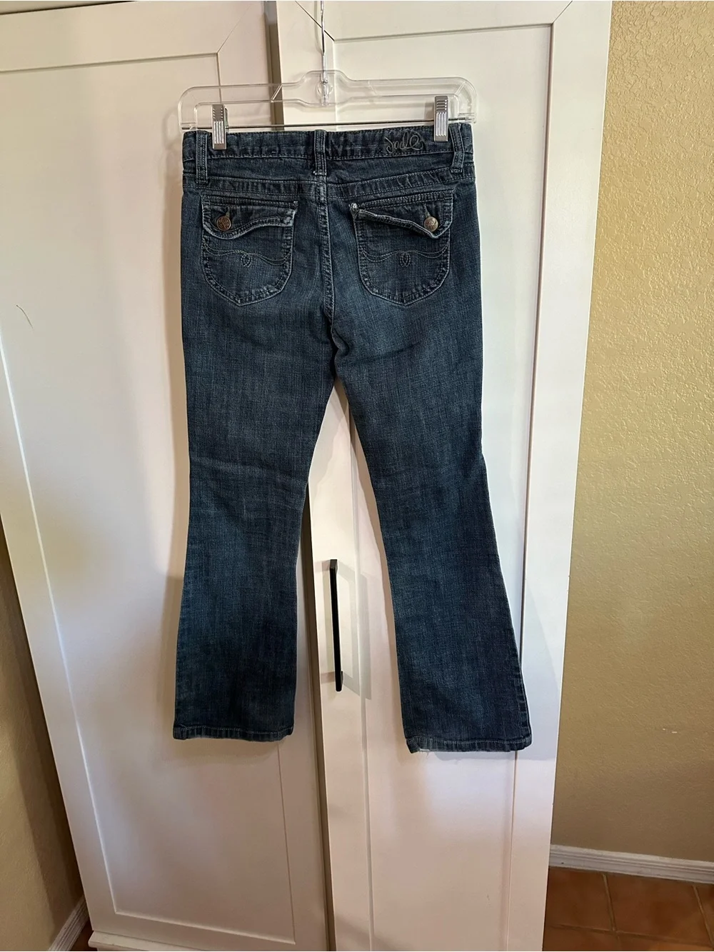 Dark Blue Girls Sz 12 Jade Bootcut Jeans